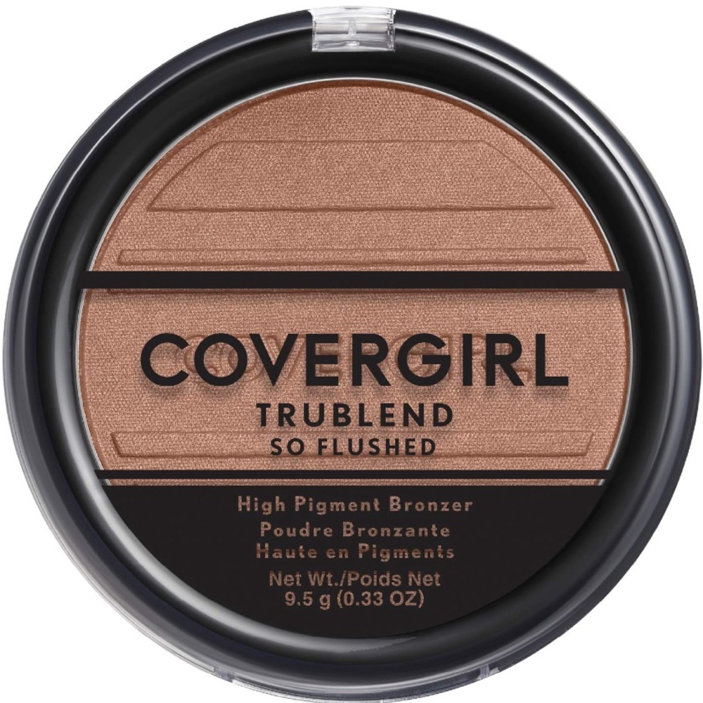 🆕 COVERGIRL Tru Blend So Flushed High Pigment Bronzer in 390 - Sunset Glitz
